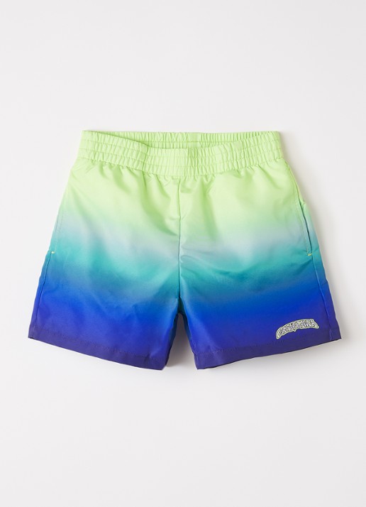 Casablanca Gradient zwemshorts met dip-dye dessin en logo
