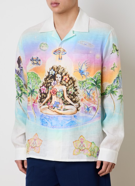 Casablanca Innersense regular fit overhemd met print