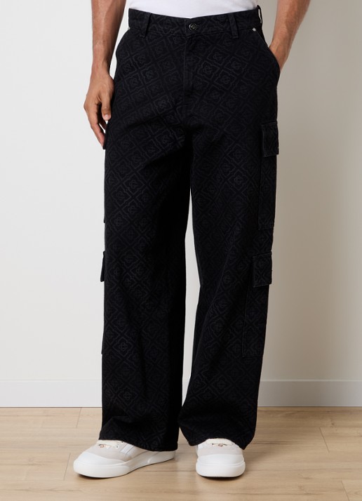 Casablanca Loose fit jeans met logoprint