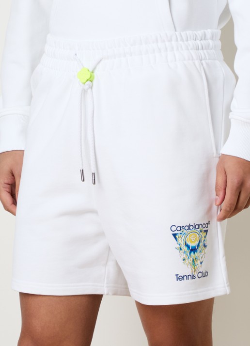 Casablanca Straight fit korte joggingbroek met logo en steekzakken