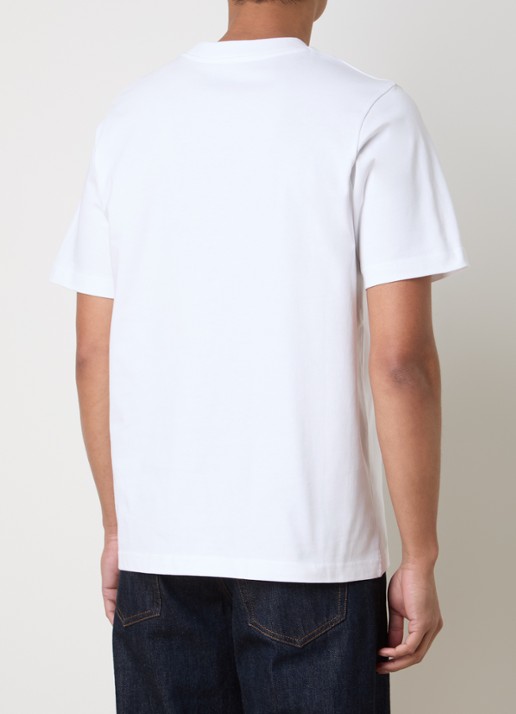 Casablanca Tennis Beyond T-shirt met logoprint - achterkant 5 wit