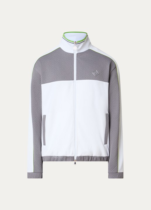 Casablanca Tennis jack met logoprint en steekzakken