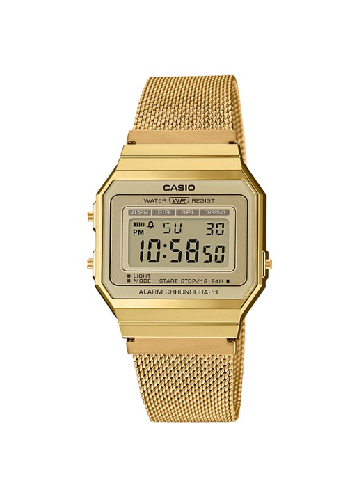 Casio Vintage horloge A700WEMG-9AEF - voorkant goud