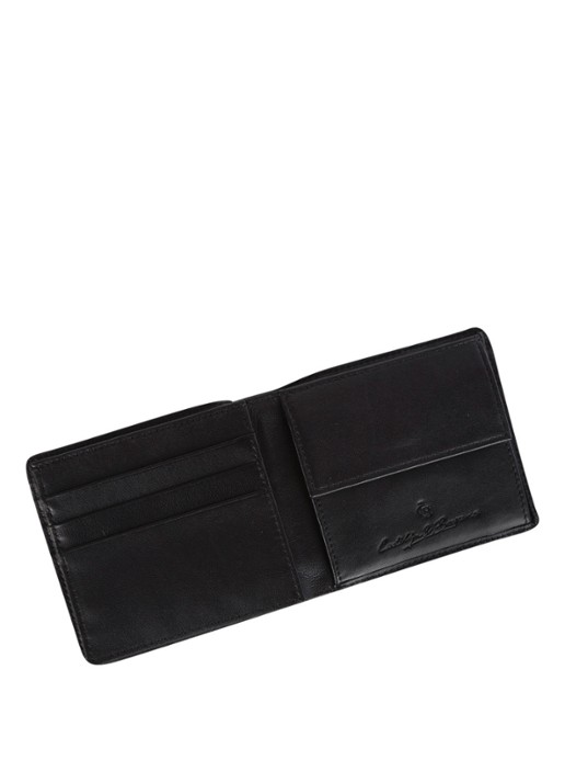 Castelijn & Beerens Billfold van leer - detail zwart