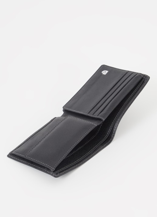 Castelijn & Beerens Billfold van leer - detail 3 zwart