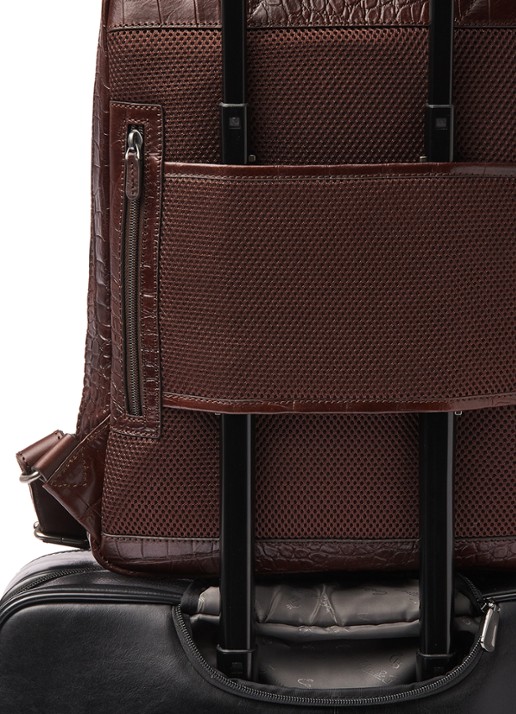 Castelijn & Beerens Emma rugzak met 15,6 inch laptopvak - detail 7 donkerbruin