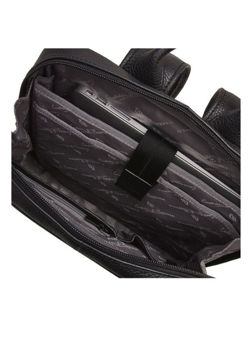 Castelijn & Beerens Laptoprugzak met 15,6 inch laptopvak - detail 4 zwart
