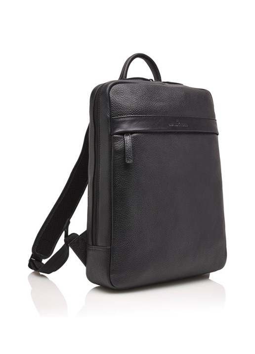 Castelijn & Beerens Laptoprugzak met 15,6 inch laptopvak - voorkant 7 zwart