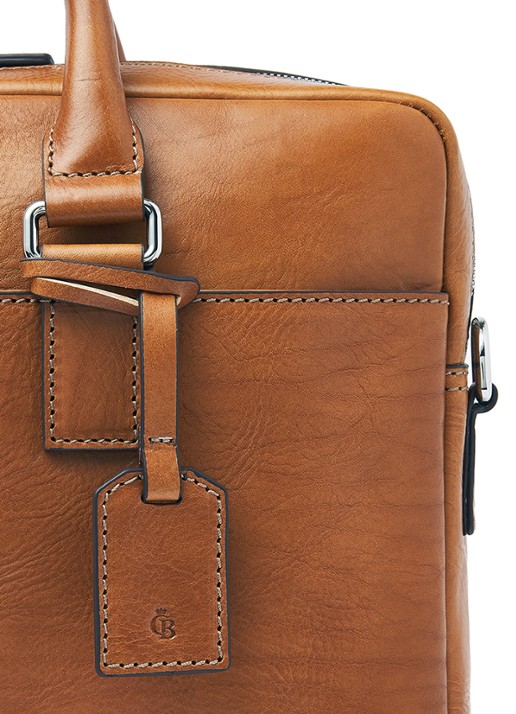 Castelijn & Beerens Rick laptoptas 15,6 inch - detail 4 bruin
