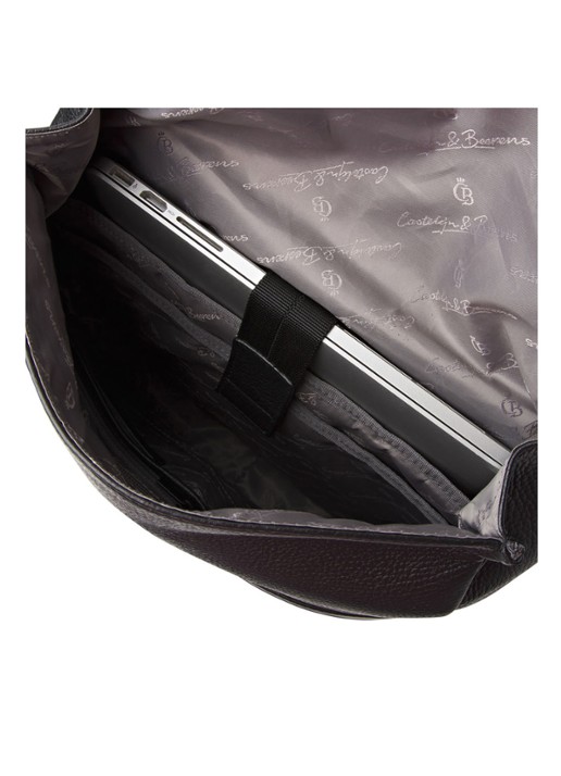 Castelijn & Beerens Tango rugzak met met 15.6 inch laptopvak - detail 4 zwart