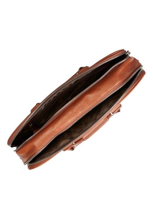 Castelijn & Beerens Verona businesstas van leer met 15,6 inch laptopvak - detail 3 undefined