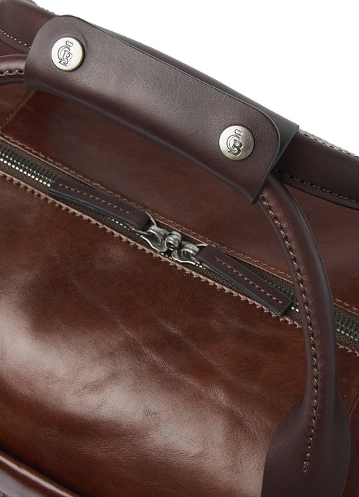Castelijn & Beerens Weekender tas - detail 3 cognac