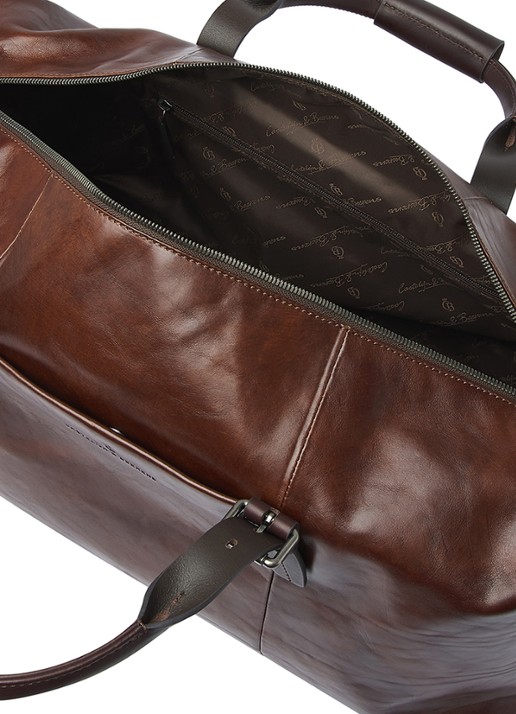 Castelijn & Beerens Weekender tas - detail 5 cognac