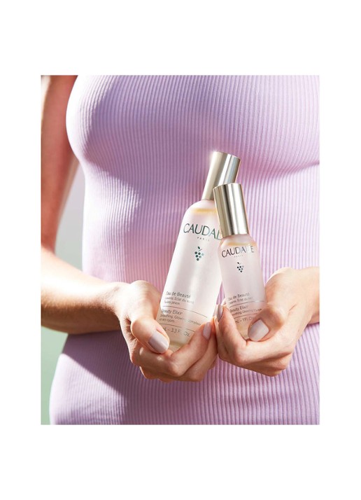 Caudalie Beauty Elixir - 2-in-1 verzorgende face mist & make-up setting spray - detail 5 roze