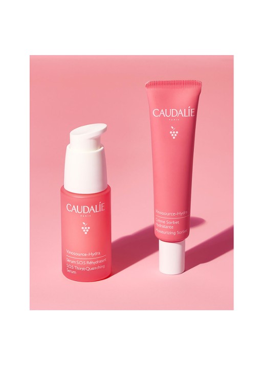 Caudalie S.O.S Hydratatie Duo Vinosource-Hydra Set - Limited Edition verzorgingsset - voorkant 3 multicolor