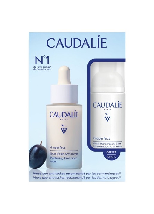 Caudalie Set Vinoperfect Serum en Mousse - verzorgingsset