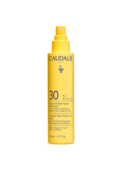 Caudalie Sun Onzichtbare Spray Hoge Bescherming SPF30 - zonnebrand - voorkant undefined