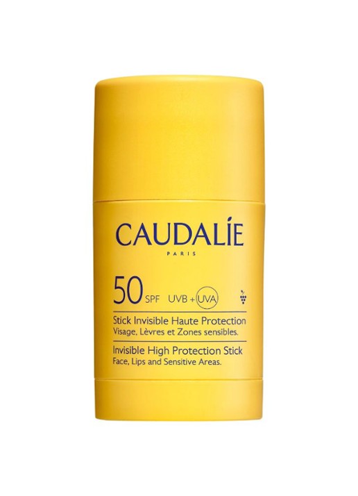 Caudalie Sun Onzichtbare Stick Hoge Bescherming SPF50 - zonnebrand voor het gezicht