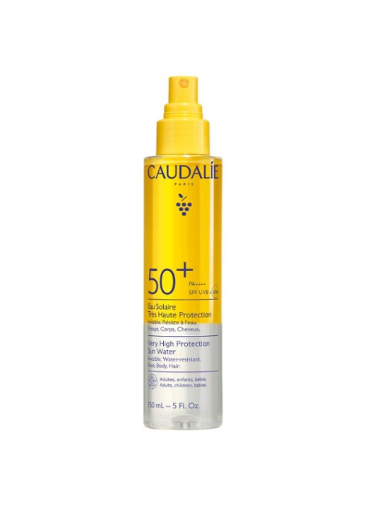 Caudalie Sun Zonnewater Zeer Hoge Bescherming SPF50+ - zonnebrand