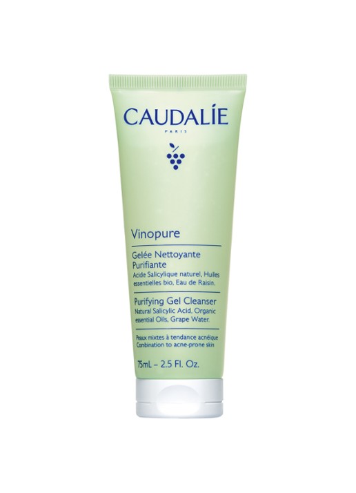 Caudalie Vinopure Purifying Gel Cleanser - reinigingsgel  - voorkant undefined