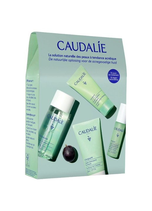 Caudalie Vinopure Starter Kit - verzorgingsset - voorkant undefined