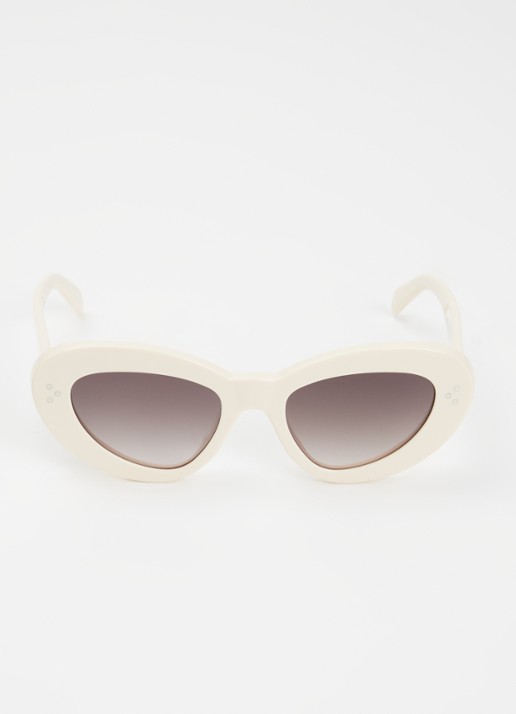 Celine Cat Eye zonnebril CL40320U - detail 2 gebroken wit