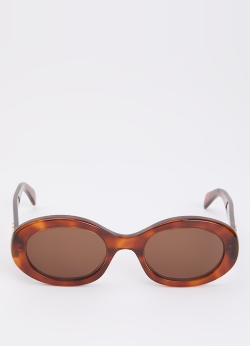 Celine Triomphe zonnebril CL40194U - detail 2 oranjebruin