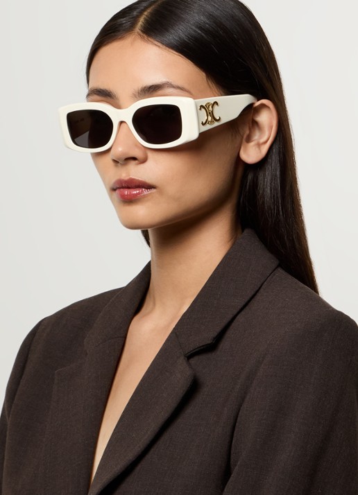 Celine Triomphe zonnebril CL40282U - voorkant 5 ivoor