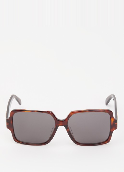 Celine Triomphe zonnebril CL40316U  - detail 2 roodbruin