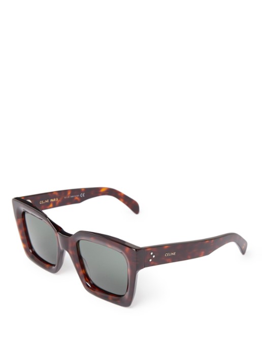 Celine Zonnebril CL40130I  - voorkant donkerbruin