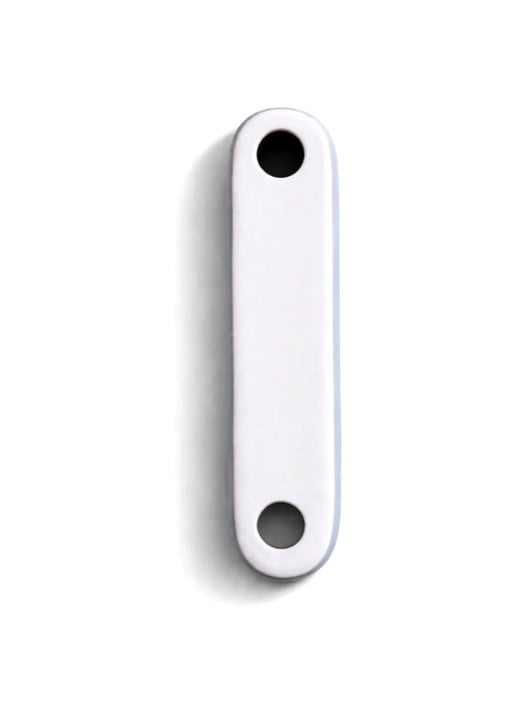 Ceramics by Romy Letter I hanger 10 cm - voorkant 2 lila