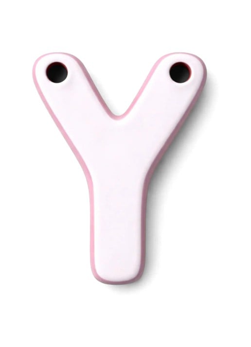 Ceramics by Romy Letter Y hanger 10 cm - voorkant 2 mint