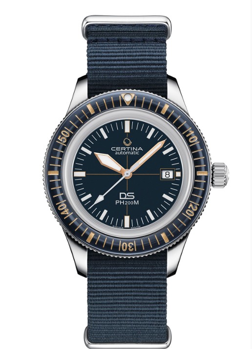 Certina DS PH200M horloge C0364071804000 - voorkant 4 zilver