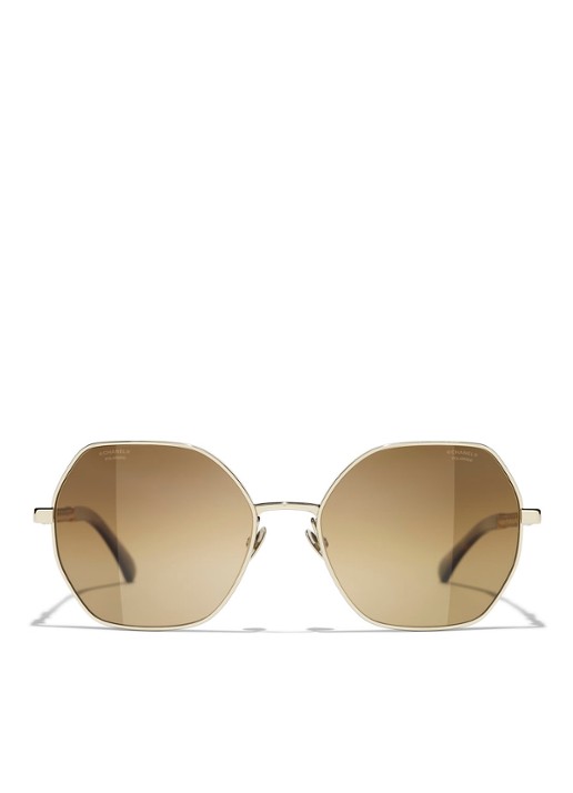 CHANEL Chanel *CH4281QH  GLD SHN BRN - detail 2 goud