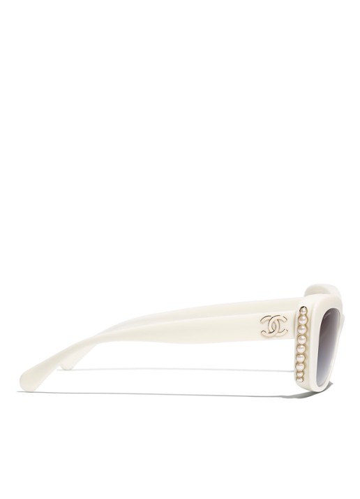 CHANEL Chanel *CH5481H  WHT SHN BLU G - detail 3 gebroken wit