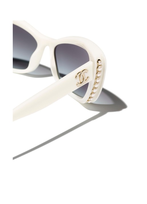 CHANEL Chanel *CH5481H  WHT SHN BLU G - detail 4 gebroken wit