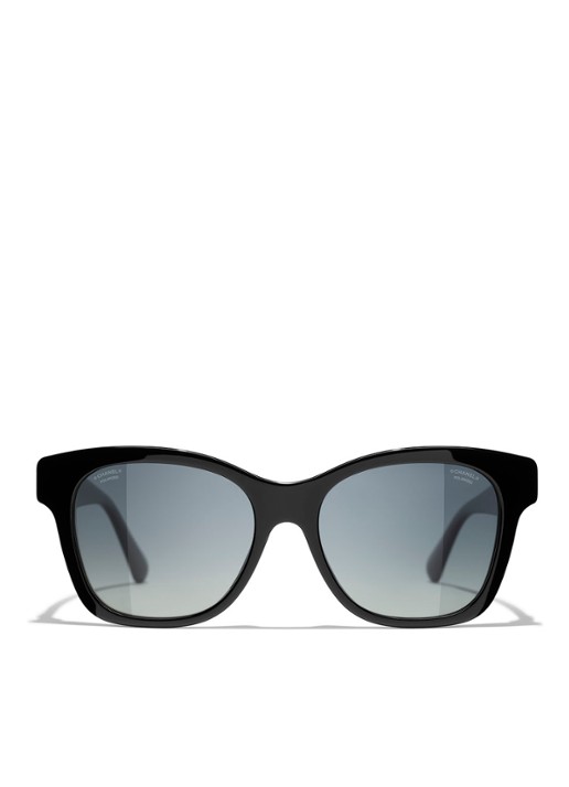 CHANEL Chanel *CH5482H  BLK SHN GRY P - detail zwart