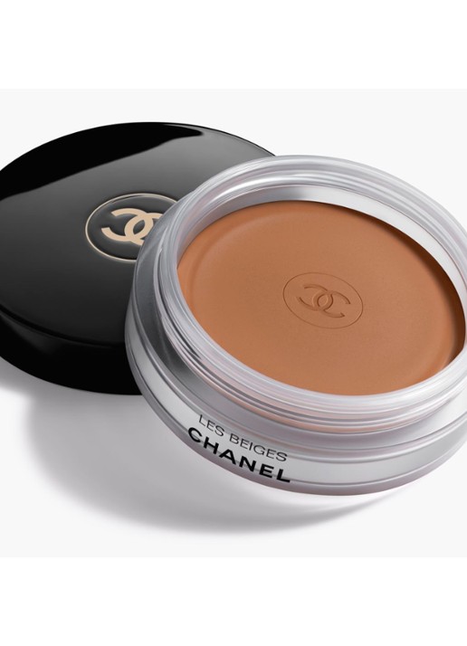 CHANEL CRÈMEGEL MET ZONOVERGOTEN FINISH. NATUURLIJKE HEALTHY GLOW MET ZONGEBRUIND EFFECT. - achterkant soleil tan medium bronze