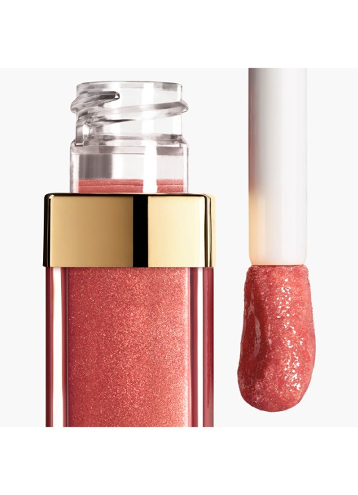 CHANEL HYDRATERENDE EN GLADSTRIJKENDE HOOGGLANS GLOSS - voorkant 7 445 bijou