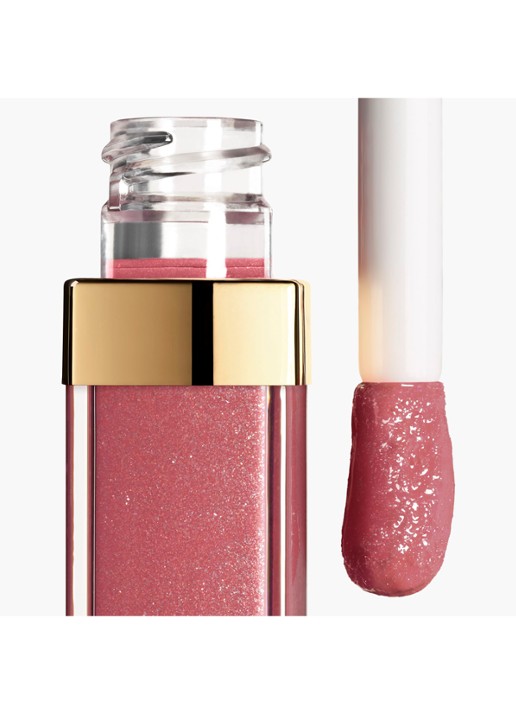 CHANEL HYDRATERENDE EN GLADSTRIJKENDE HOOGGLANS GLOSS - voorkant 8 447 bourgeoisie