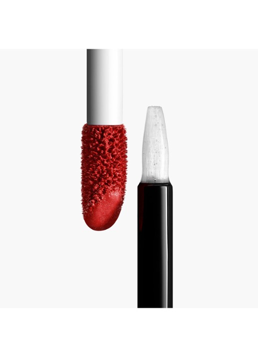 CHANEL LANGHOUDEND LIPPENDUO - achterkant 49 ever red