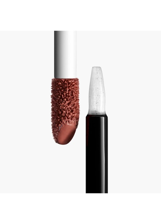 CHANEL LANGHOUDEND LIPPENDUO - achterkant 182 light brown