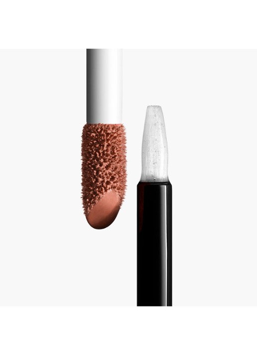 CHANEL LANGHOUDEND LIPPENDUO - achterkant 188 caramel beige