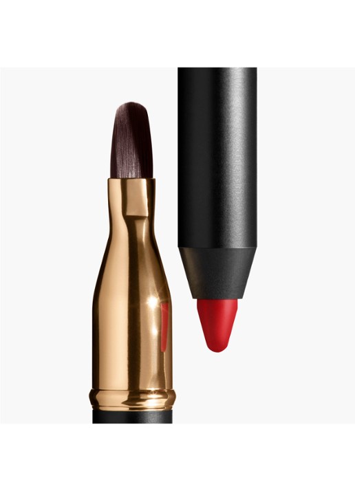 CHANEL LANGHOUDEND LIPPENPOTLOOD  - achterkant 2 178 rouge cerise 