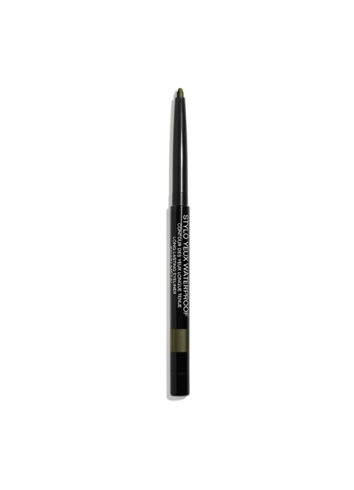 CHANEL LANGHOUDEND OOGCONTOURPOTLOOD, EYELINER EN OOGPOTLOOD - voorkant 7 56 khaki métal