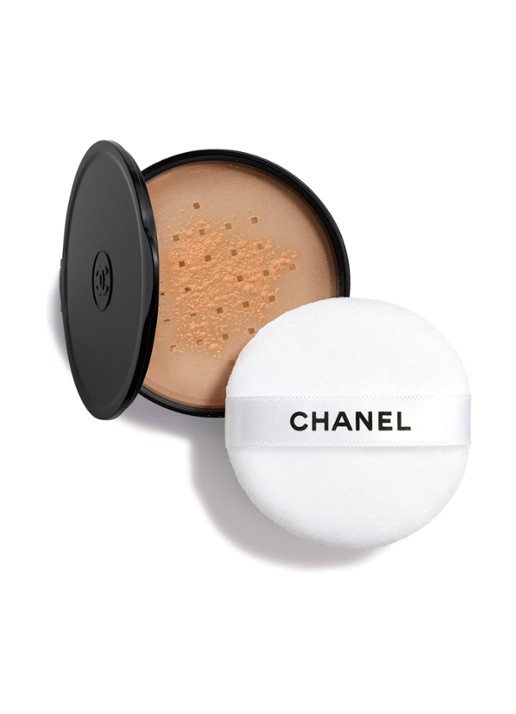 CHANEL LOS POEDER MET EEN NATUURLIJKE FINISH. REISFORMAAT - voorkant 4 91 golden medium deep 