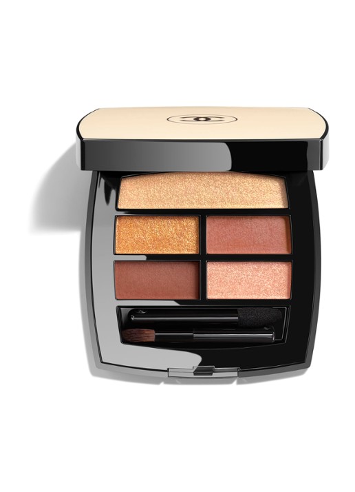 CHANEL OOGSCHADUWPALET VOOR EEN NATUURLIJK STRALENDE TEINT - voorkant golden
