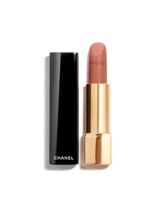 CHANEL STRALENDE FLUWEELACHTIGE LIPPENSTIFT - voorkant 60 intemporelle