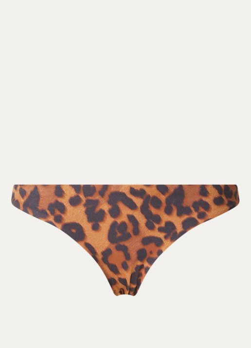 Chantelle Bikinislip met print - voorkant bruin
