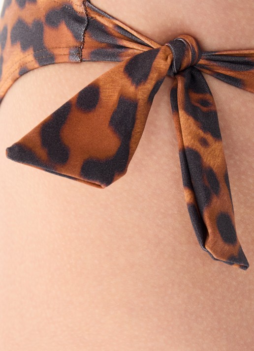 Chantelle Bikinislip met print - detail 5 bruin